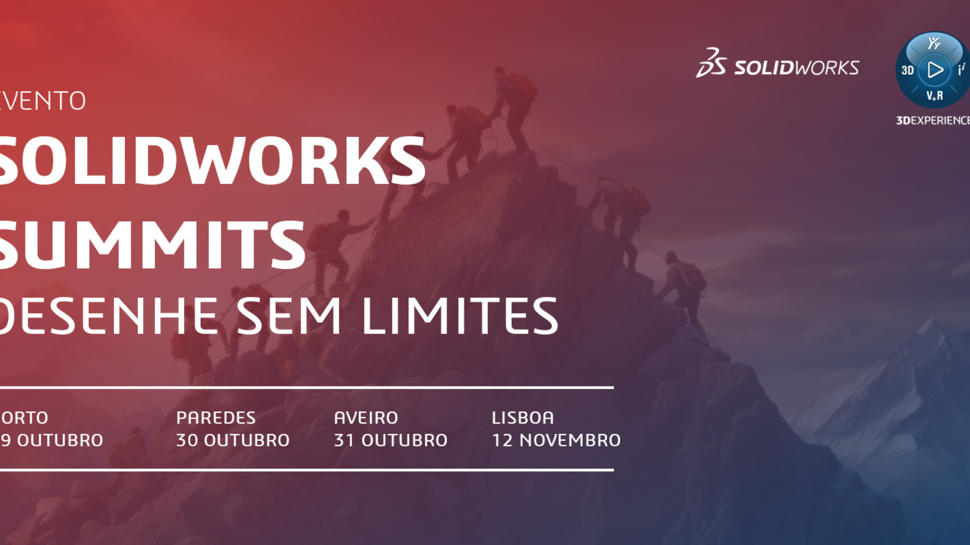 Eventos “SOLIDWORKS SUMMITS - Desenhe Sem Limites”