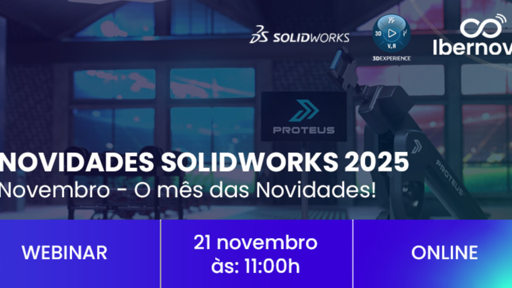 Webinar [gratuito] “Novidades SOLIDWORKS 2025”