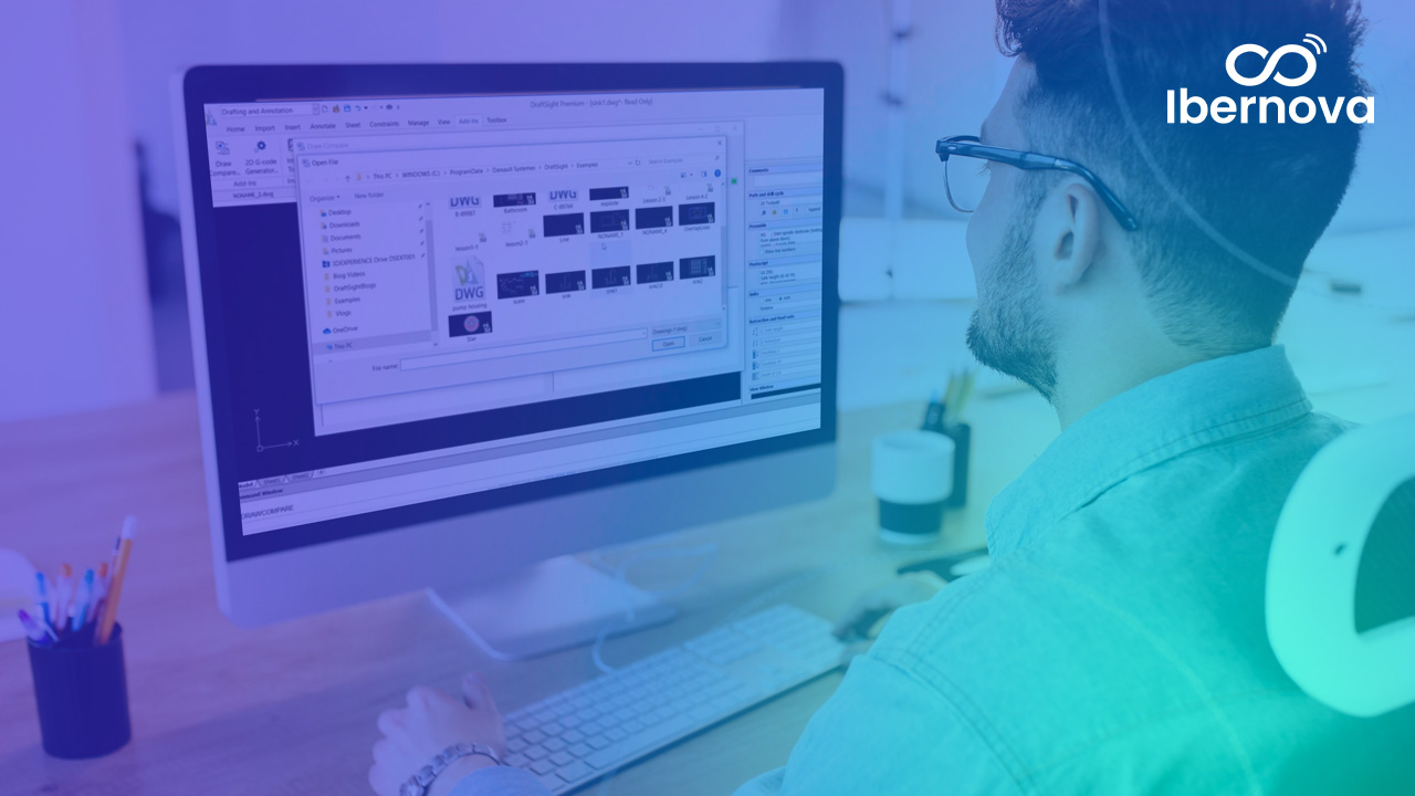 Ibernova | DraftSight - Draw Compare: comparar projetos de forma simples e fácil