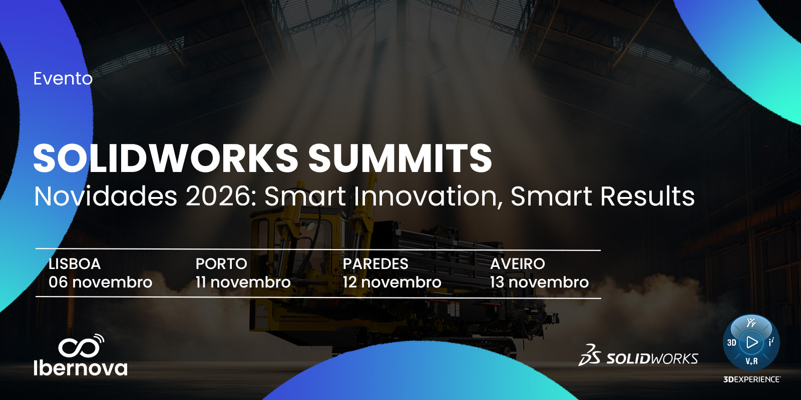 Eventos | “SOLIDWORKS 2026 SUMMITS | Smart Innovation, Smart results”